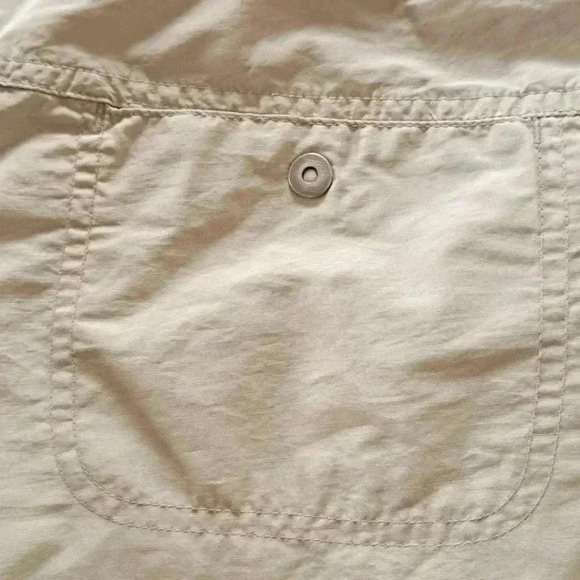 Columbia  Beige Skort Khaki Skirt Size Small Casual Cotton Nylon Blend Women's - Picture 14 of 15